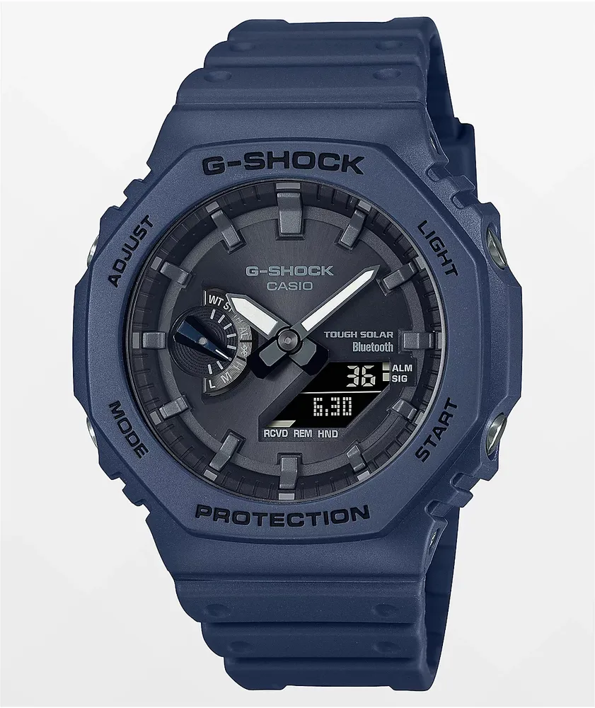 Casio G Shock GAB 2100 Bluetooth analog digital watch, NICE