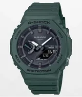 G-Shock GAB2100-3A Green & Black Bluetooth Solar Watch