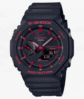 G-Shock GAB2100BNR-1A Black & Red Analog & Digital Watch