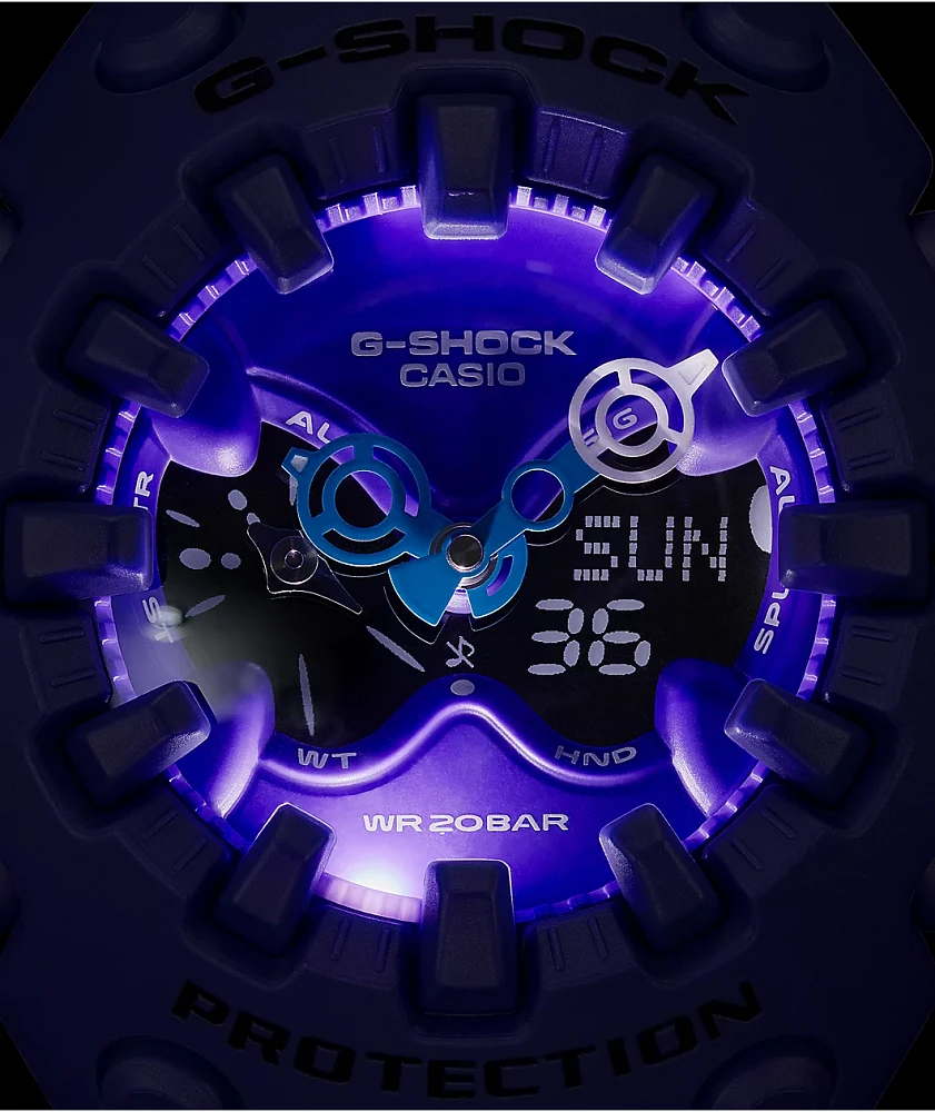 G-Shock GAV01-2A Purple Analog & Digital Watch