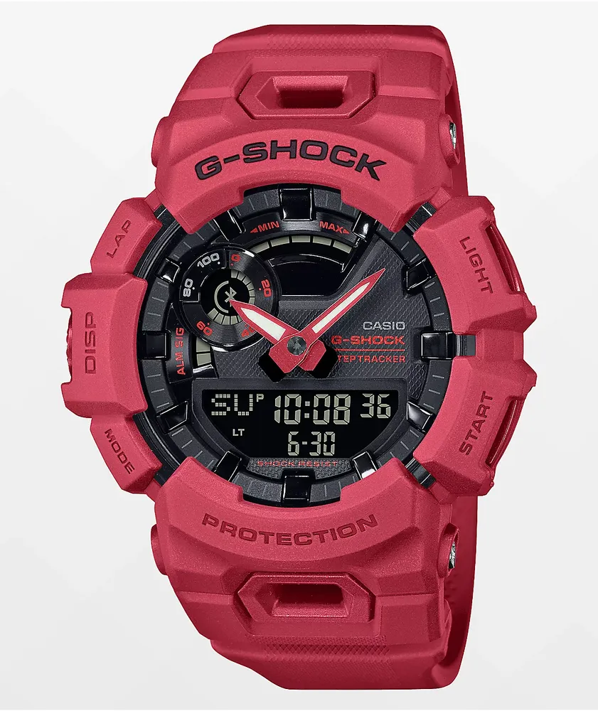 G-Shock GBA900 Burning Red Digital & Analog Watch