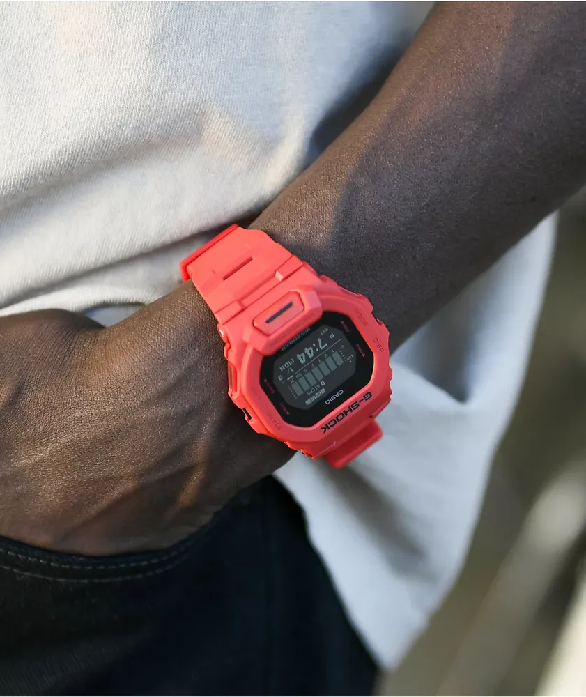 G-Shock GBD200 Burning Red Digital Watch