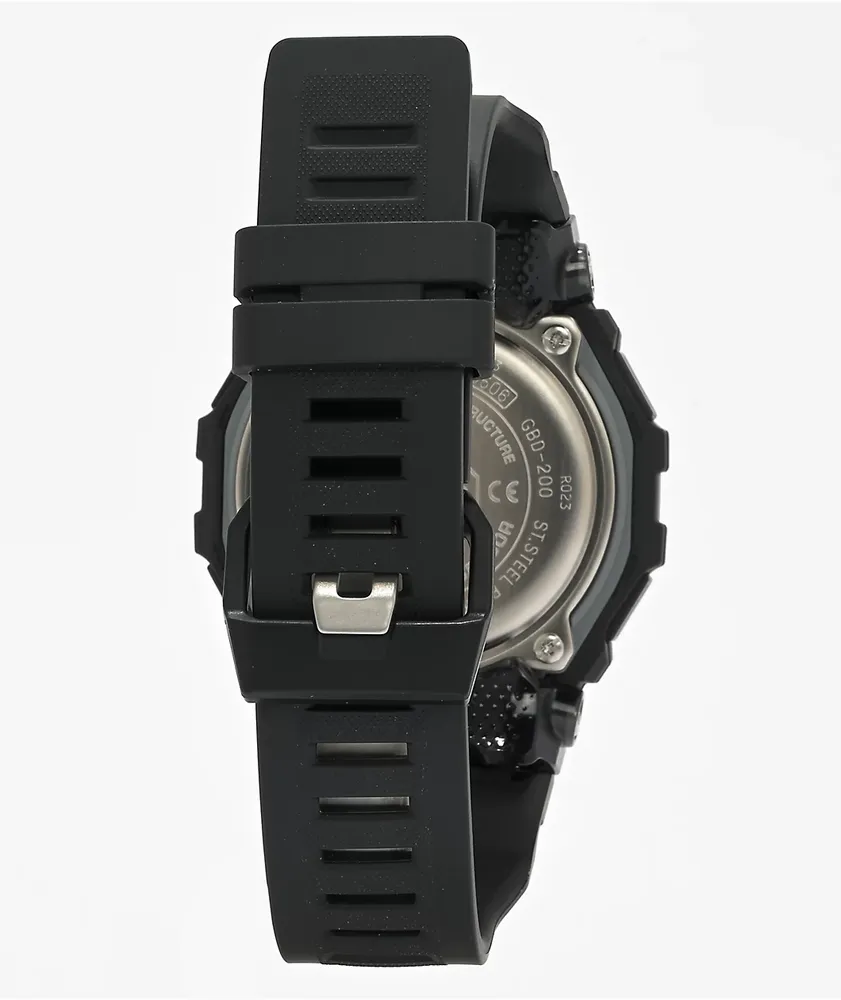 G-Shock GBD200 Square Black Digital Watch