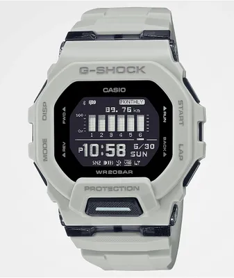 G-Shock GBD200 White & Black Digital Watch