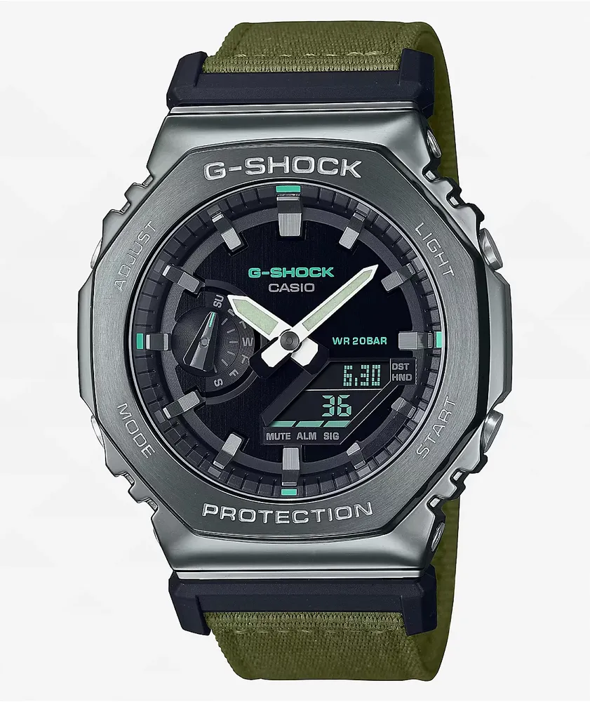 G-Shock GM-2100CB-3ACR Olive & Grey Analog & Digital Watch