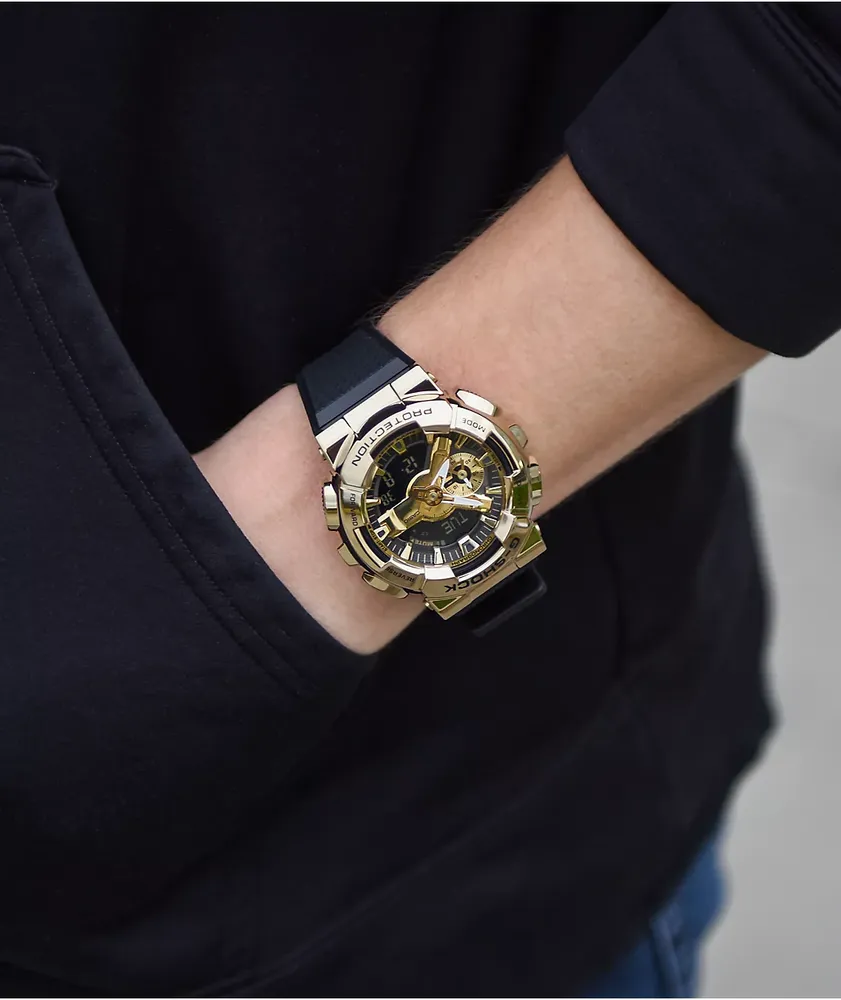 G-Shock GM110G-1A9 Gold & Black Analog and Digital Watch
