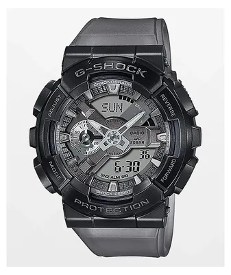 G-Shock GM110MF-1A Matte Black Analog and Digital Watch