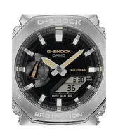 G-Shock GM2100-C5A Silver & Tan Analog & Digital Watch