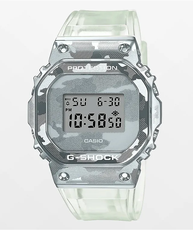  Casio G-Shock GM5600SS-1 - Reloj digital gris camuflaje para  hombre, Gris (Camo Gray), talla única : Ropa, Zapatos y Joyería