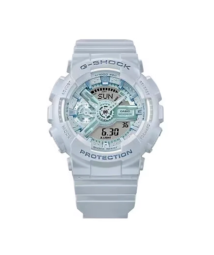 G-Shock GMAS110ST-2A Silk Blue Analog & Digital Watch