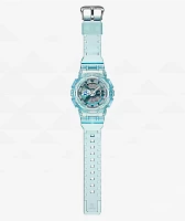 G-Shock GMAS110VW-2A Transparent & Teal Analog Watch