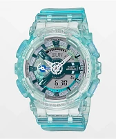 G-Shock GMAS110VW-2A Transparent & Teal Analog Watch