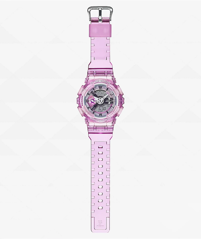 G-Shock GMAS110VW-4A Transparent & Pink Analog Watch