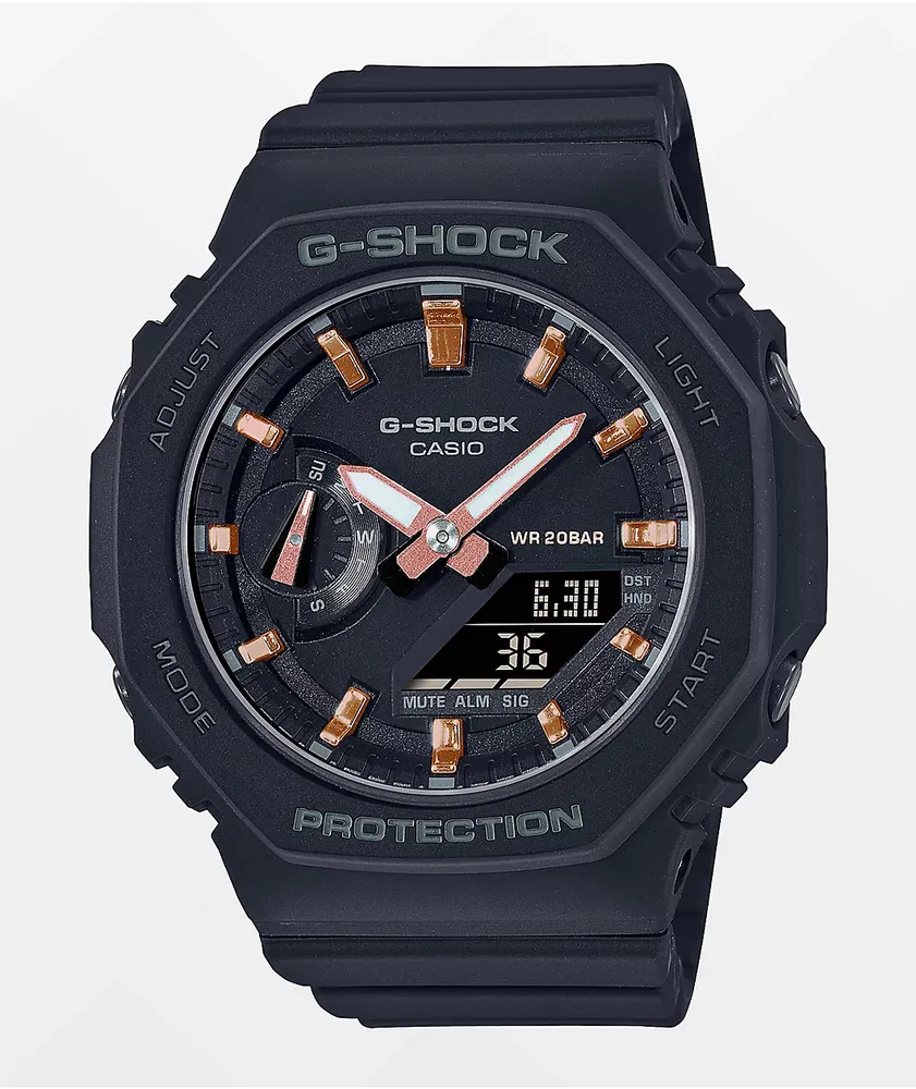 G-Shock GMAS2100-1A  Black Digital & Analog Watch