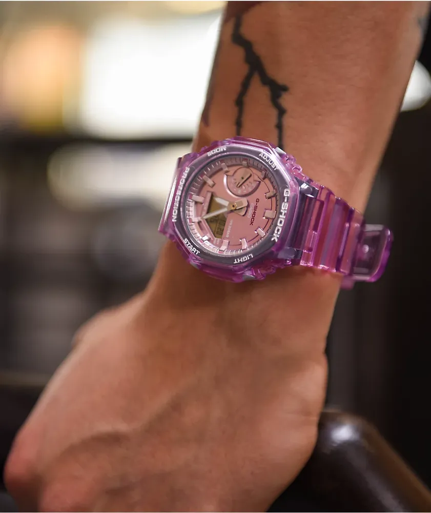 G-Shock GMAS2100SK-4A Translucent Pink Watch