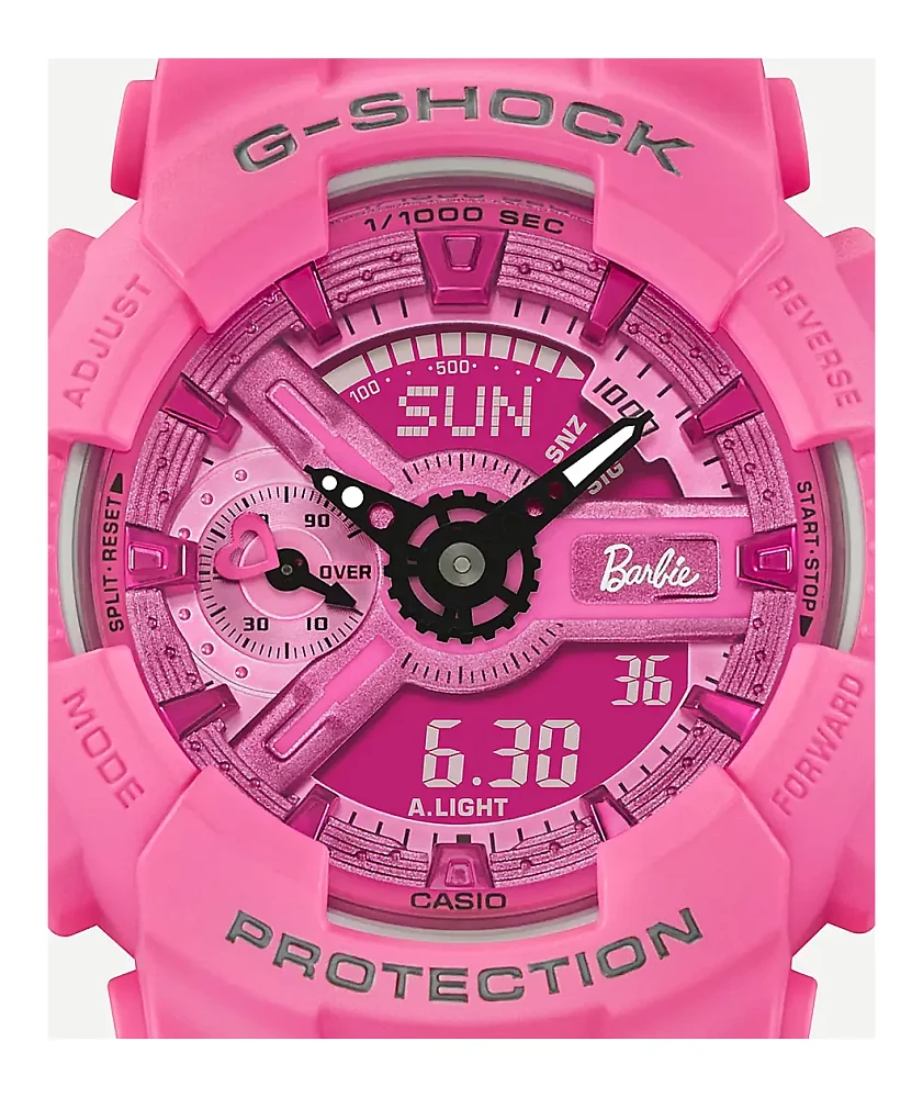 G-Shock x Barbie GMAS110BE-4A Pink Analog & Digital Watch