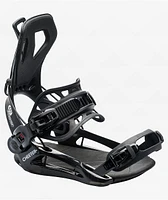 GNU Cheeter Black Snowboard Bindings 2025