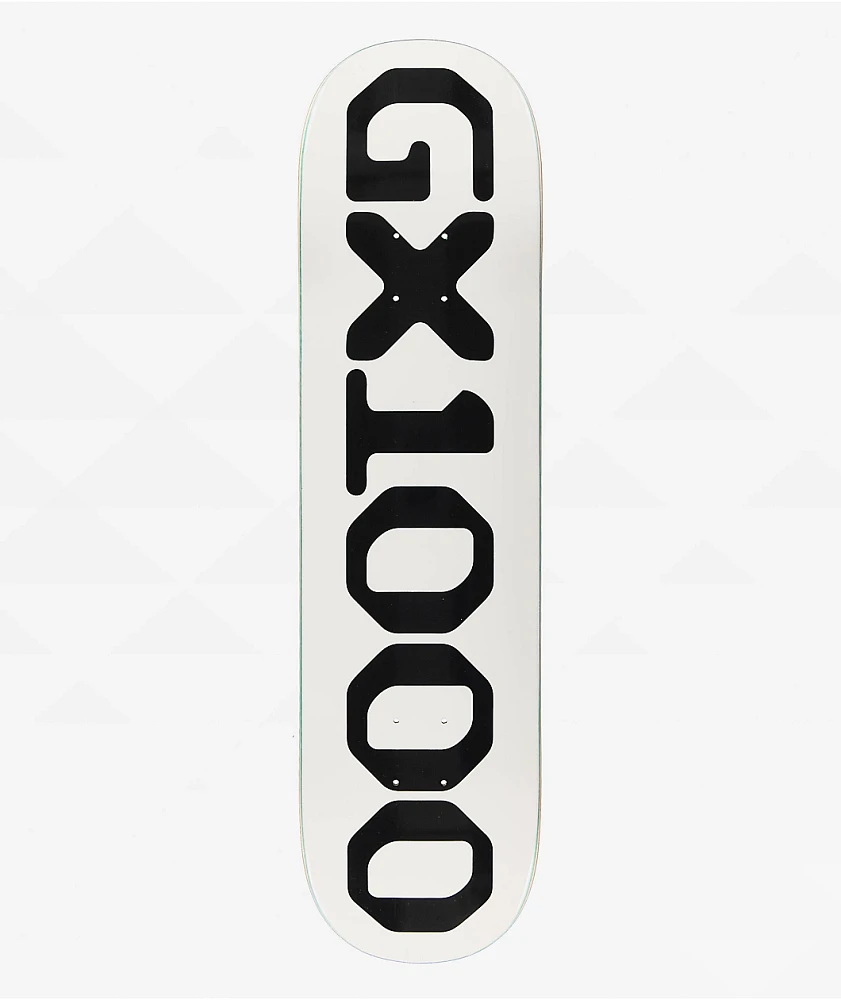 GX1000 OG Logo Grey 8.25" Skateboard Deck