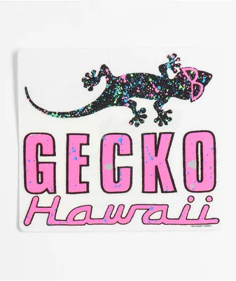 Gecko Hawaii Galaxy Gecko Sticker