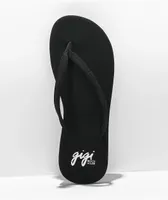 Gigi Bon Voyage Black Sandals