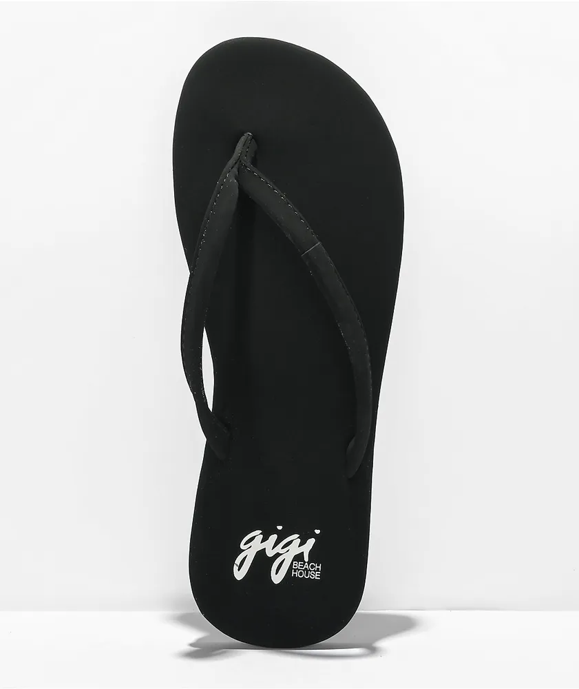 Gigi Bon Voyage Black Sandals