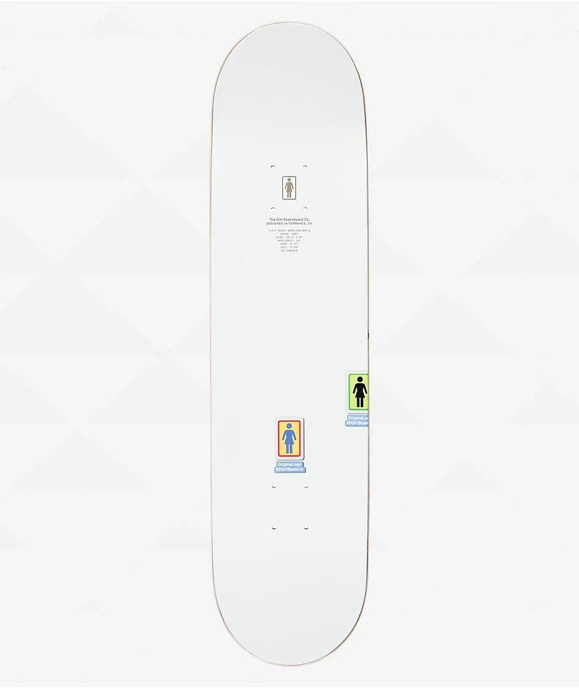 Girl Geering Desktop Chaos 8.0" Skateboard Deck