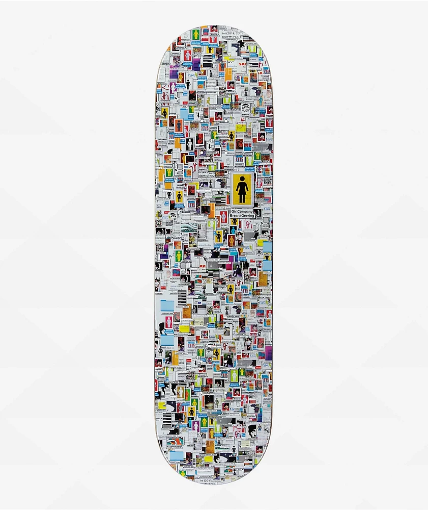 Girl Geering Desktop Chaos 8.0" Skateboard Deck