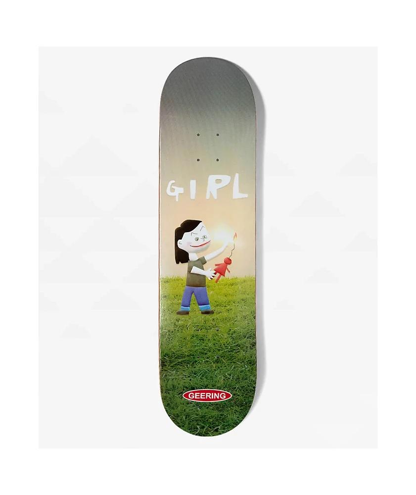 Girl Geering Firework 8.25" Skateboard Deck