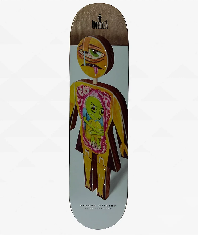 Girl Geering Modernica 8.0" Skateboard Deck