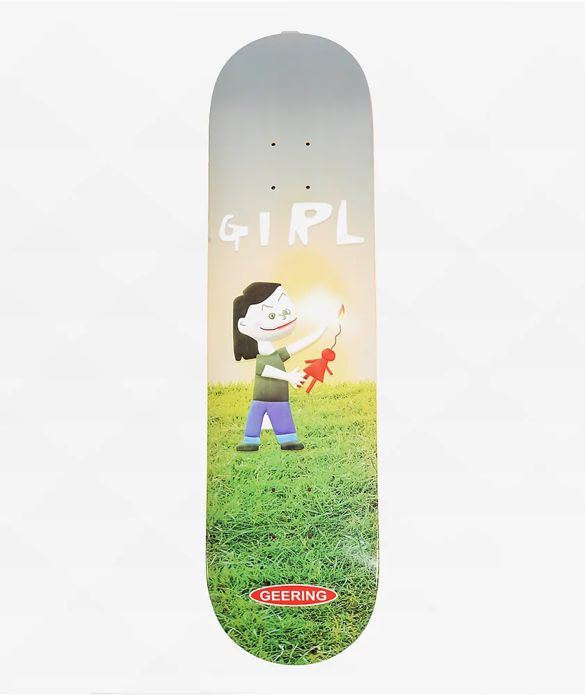 Girl Geering One Off 8.0" Skateboard Deck