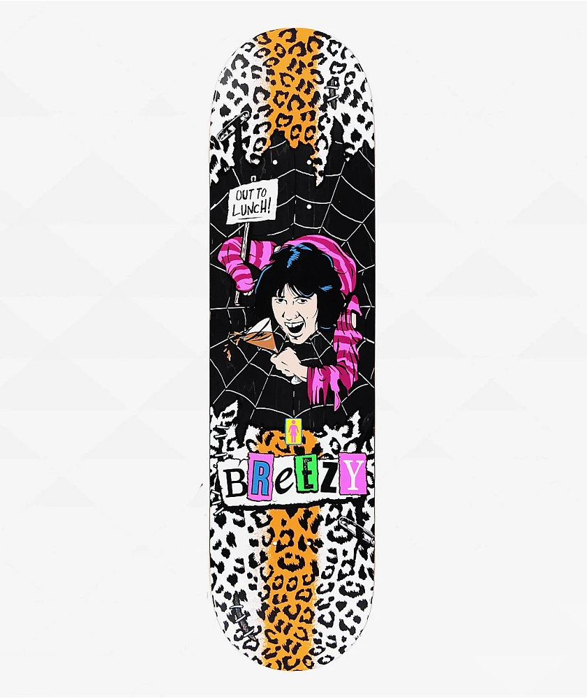 Girl Geering Out To Lunch 8.0" Skateboard Deck