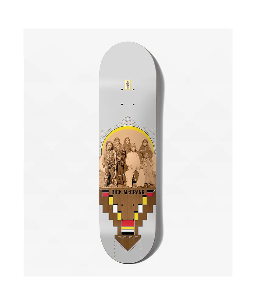 Girl McCrank Colonialism 8.5" Skateboard Deck