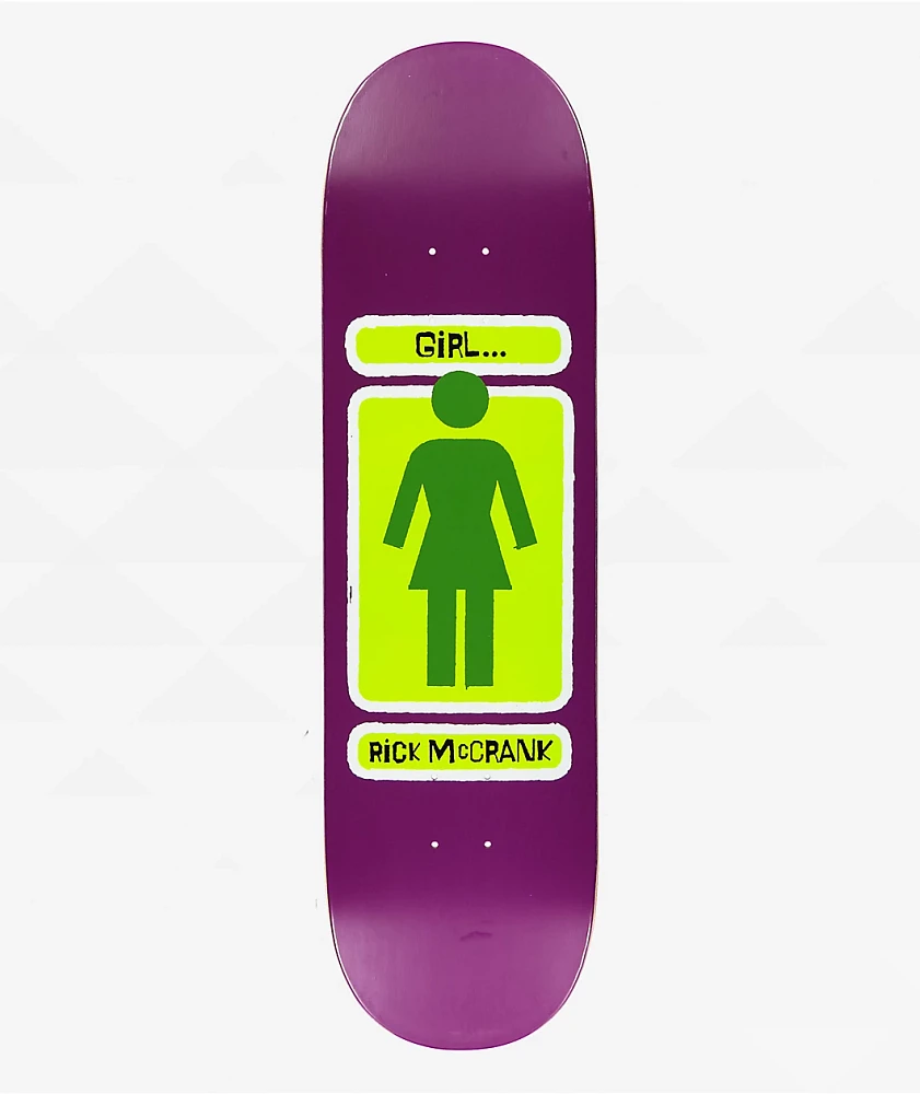 Girl McCrank Hand Shakers 8.5" Skateboard Deck