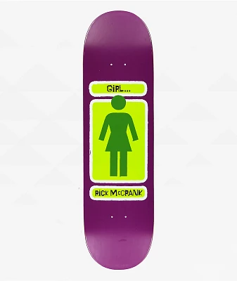 Girl McCrank Hand Shakers 8.5" Skateboard Deck