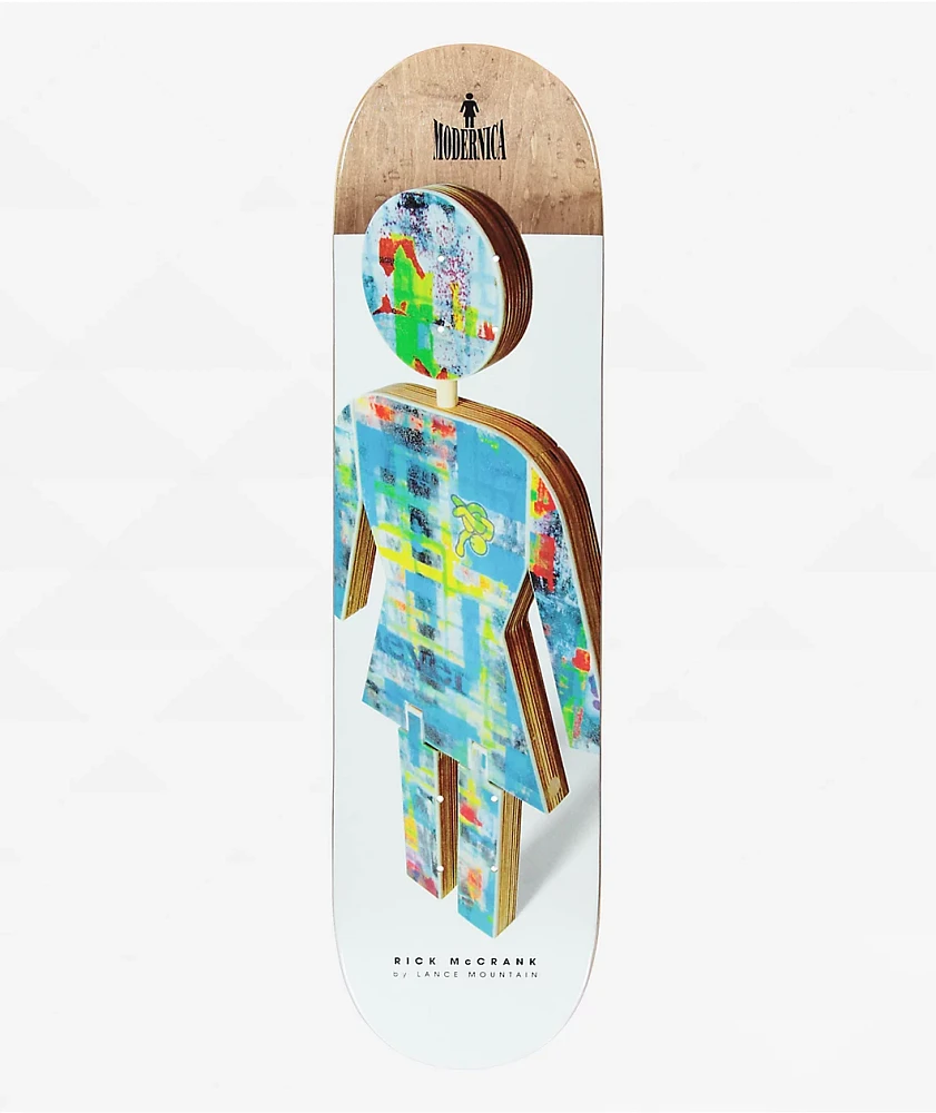 Girl McCrank Modernica 8.125" Skateboard Deck
