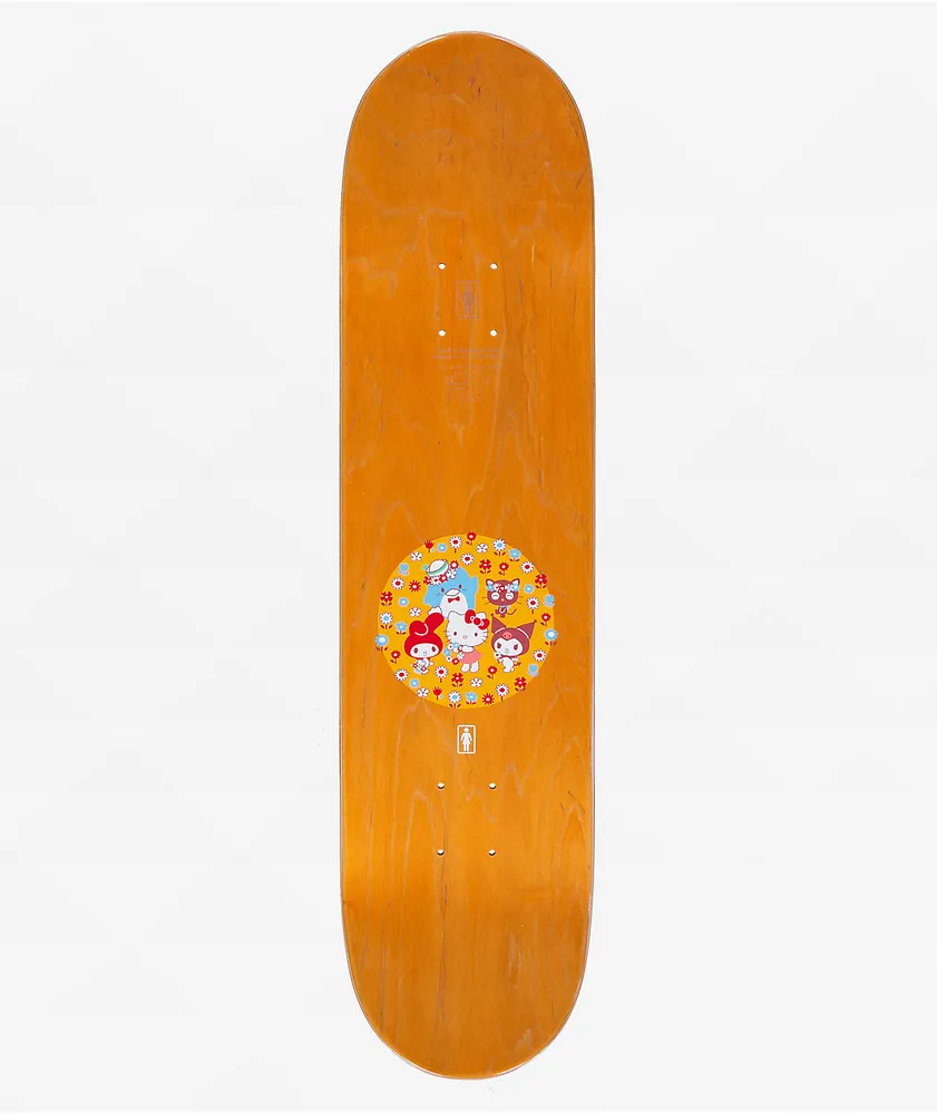 Girl Pacheco Hello Kitty and Friends 8.0" Skateboard Deck