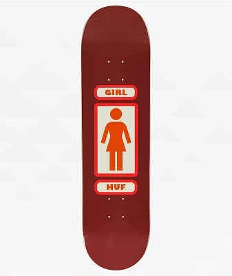 Girl x HUF 93 Til 8.25" Skateboard Deck