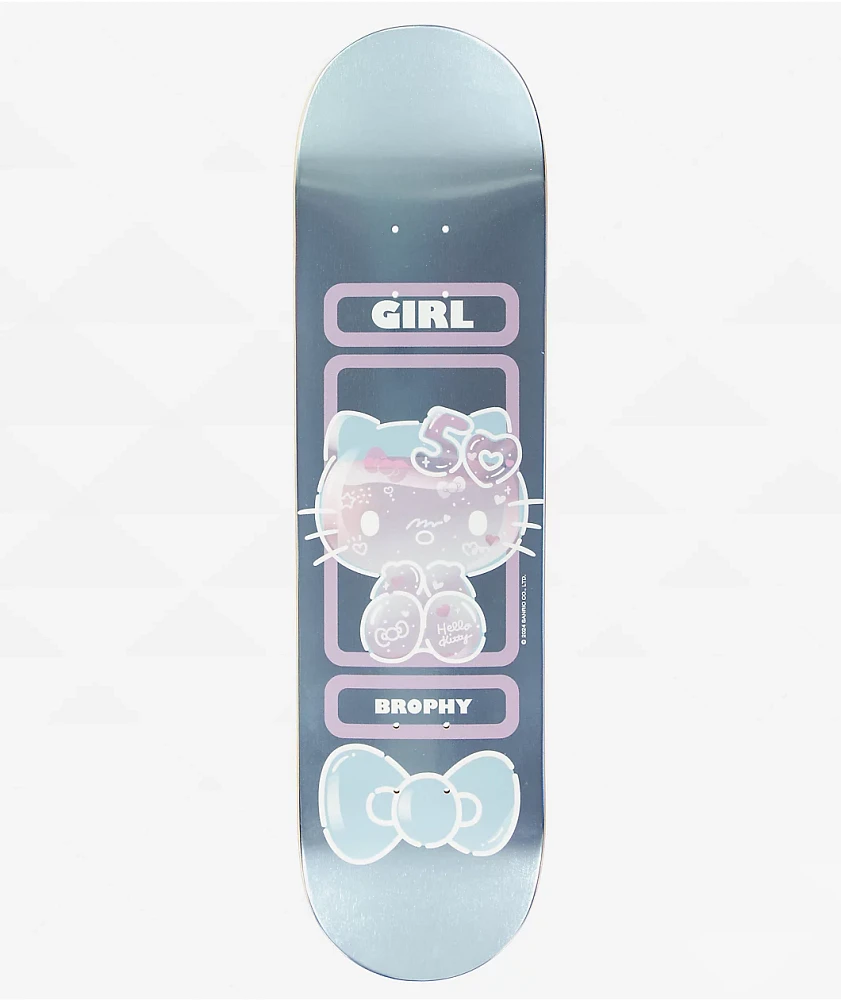 Girl x Hello Kitty Brophy 50th Anniversary 8.25" Skateboard Deck