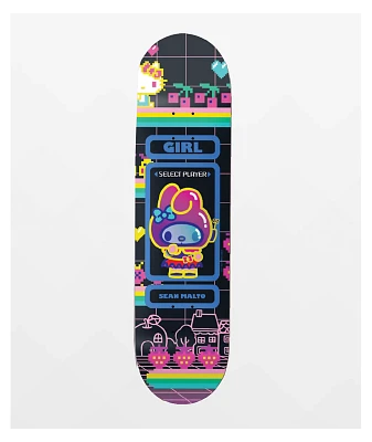 Girl x Hello Kitty Malto Kawaii Arcade 8.25" Skateboard Deck