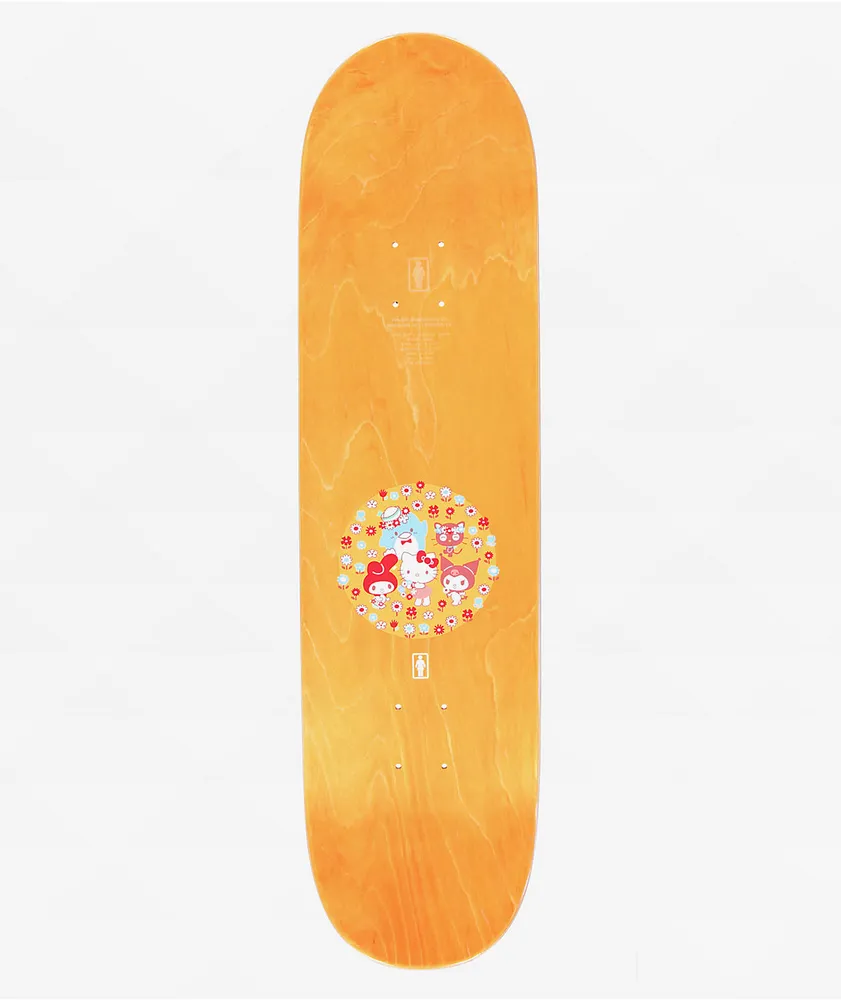 Girl x Hello Kitty and Friends Bennett Cinamonroll 8.5" Skateboard Deck