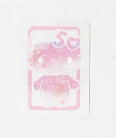 Girl x Hello Kitty and Friends Box Pink Sticker