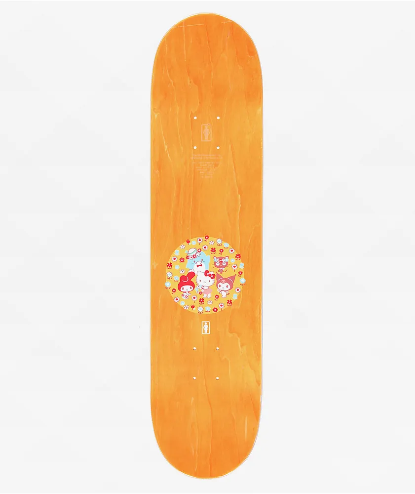 Girl x Hello Kitty and Friends Carroll Hello Kitty 8.0" Skateboard Deck