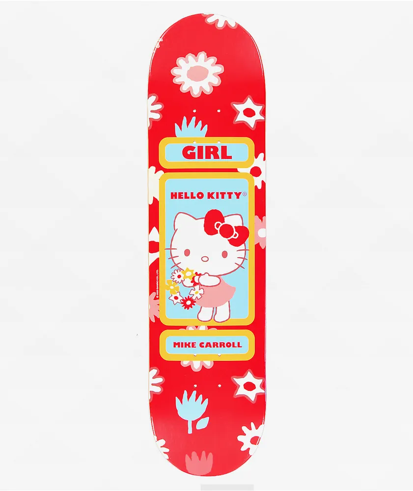 Girl x Hello Kitty and Friends Carroll Hello Kitty 8.0" Skateboard Deck