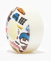 Girl x Hello Kitty and Friends Tokyo Speed 50mm White Skateboard Wheels
