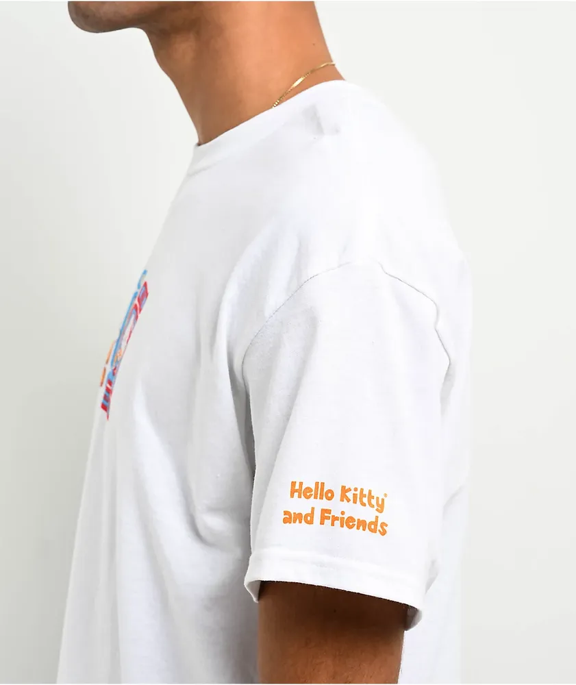 Girl x Hello Kitty and Friends Triple Kitty White T-Shirt