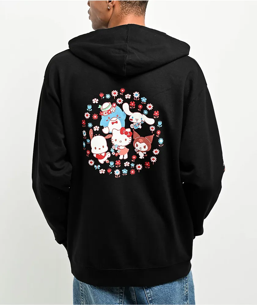 Girl x Hello Kitty and Friends Woodland Wonder Black Hoodie