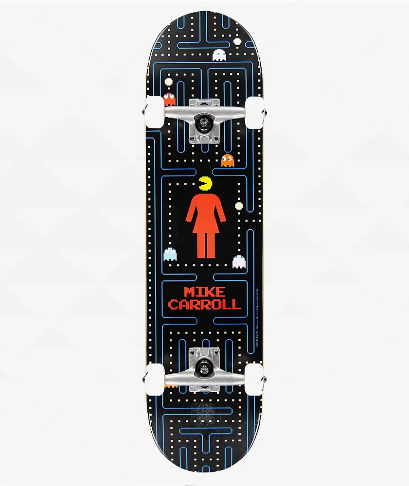 Girl x PAC-MAN Carroll 8.0" Skateboard Complete