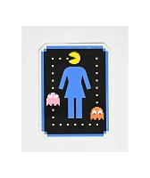 Girl x Pac-Man Sticker