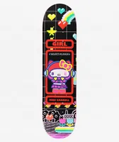 Girl x Sanrio Carroll Kawaii Arcade 8.0" Skateboard Deck