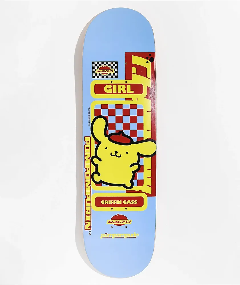 Girl x Sanrio Gass Tokyo Speed 8.5" Skateboard Deck